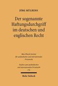 Mülhens |  Der sogenannte Haftungsdurchgriff im deutschen und englischen Recht | eBook | Sack Fachmedien