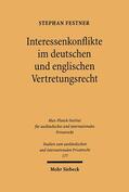 Festner |  Interessenkonflikte im deutschen und englischen Vertretungsrecht | eBook | Sack Fachmedien