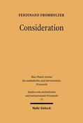Fromholzer |  Consideration | eBook | Sack Fachmedien