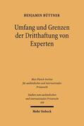 Büttner |  Umfang und Grenzen der Dritthaftung von Experten | eBook | Sack Fachmedien