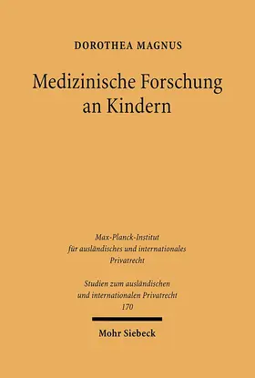 Magnus |  Medizinische Forschung an Kindern | eBook | Sack Fachmedien