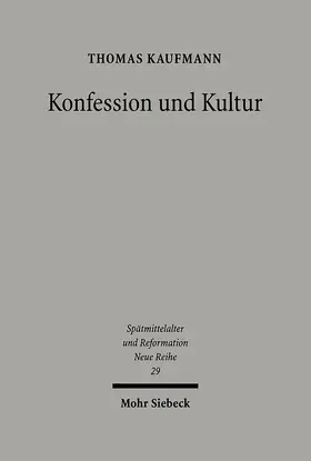 Kaufmann |  Konfession und Kultur | eBook | Sack Fachmedien