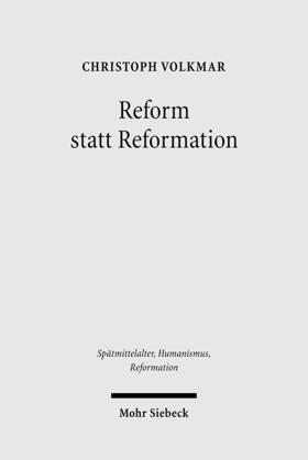 Volkmar |  Reform statt Reformation | eBook | Sack Fachmedien