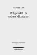 Hamm / Simon |  Religiosität im späten Mittelalter | eBook | Sack Fachmedien