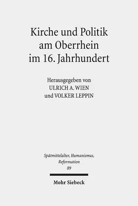 Leppin / Wien |  Kirche und Politik am Oberrhein im 16. Jahrhundert | eBook | Sack Fachmedien