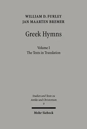 Furley / Bremer | Greek Hymns | E-Book | www.sack.de