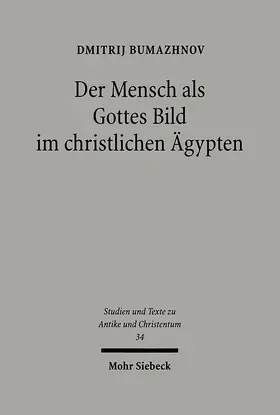 Bumazhnov |  Der Mensch als Gottes Bild im christlichen Ägypten | eBook | Sack Fachmedien