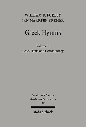 Furley / Bremer |  Greek Hymns | eBook | Sack Fachmedien