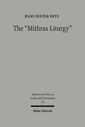 Betz | The "Mithras Liturgy" | E-Book | sack.de