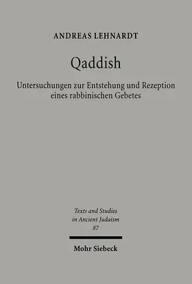 Lehnardt |  Qaddish | eBook | Sack Fachmedien