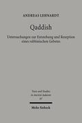 Lehnardt |  Qaddish | eBook | Sack Fachmedien