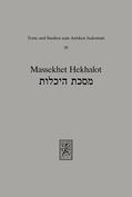 Herrmann |  Massekhet Hekhalot | eBook | Sack Fachmedien