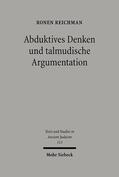 Reichman |  Abduktives Denken und talmudische Argumentation | eBook | Sack Fachmedien