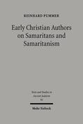 Pummer |  Early Christian Authors on Samaritans and Samaritanism | eBook | Sack Fachmedien