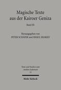 Rebiger / Leicht / Schäfer |  Magische Texte aus der Kairoer Geniza | eBook | Sack Fachmedien