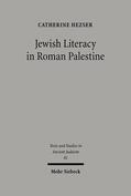 Hezser |  Jewish Literacy in Roman Palestine | eBook | Sack Fachmedien