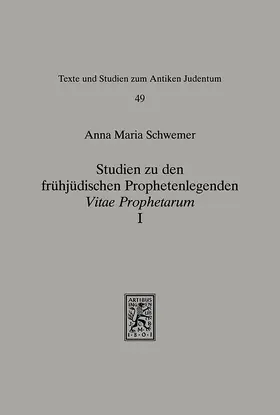 Schwemer |  Studien zu den frühjüdischen Prophetenlegenden | eBook | Sack Fachmedien