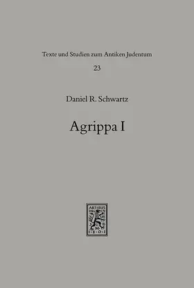 Schwartz |  Agrippa I | eBook | Sack Fachmedien