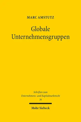 Amstutz | Globale Unternehmensgruppen | E-Book | sack.de