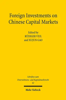 Veil / Gao |  Foreign Investments on Chinese Capital Markets | eBook | Sack Fachmedien