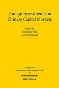 Veil / Gao |  Foreign Investments on Chinese Capital Markets | eBook | Sack Fachmedien