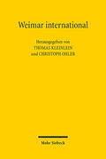Kleinlein / Ohler |  Weimar international | eBook | Sack Fachmedien
