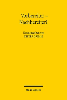 Grimm |  Vorbereiter - Nachbereiter? | eBook | Sack Fachmedien