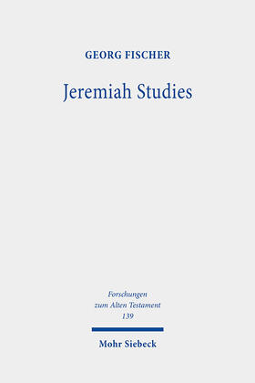 Fischer | Jeremiah Studies | E-Book | sack.de