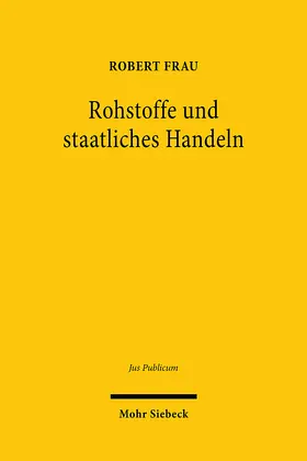Frau |  Rohstoffe und staatliches Handeln | Buch |  Sack Fachmedien