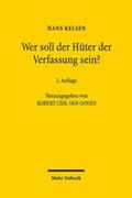 Kelsen / Ooyen |  Wer soll der Hüter der Verfassung sein? | Buch |  Sack Fachmedien