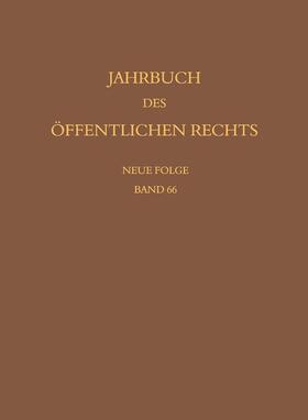 Baer / Lepsius / Schönberger |  Jahrbuch des öffentlichen Rechts der Gegenwart. Neue Folge | eBook | Sack Fachmedien