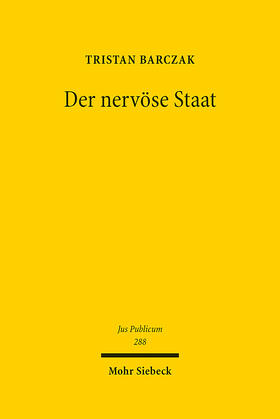 Barczak |  Der nervöse Staat | eBook | Sack Fachmedien