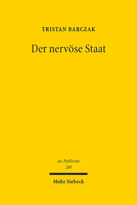 Barczak |  Der nervöse Staat | eBook | Sack Fachmedien