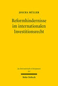 Müller |  Reformhindernisse im internationalen Investitionsrecht | eBook | Sack Fachmedien