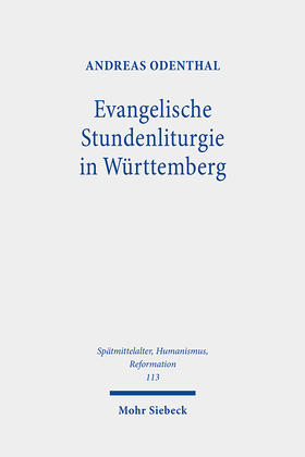Odenthal | Evangelische Stundenliturgie in Württemberg | E-Book | sack.de