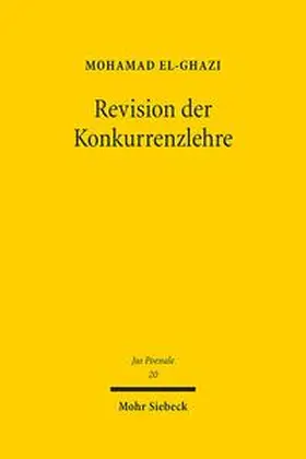 El-Ghazi | Revision der Konkurrenzlehre | Buch | 978-3-16-159144-0 | sack.de