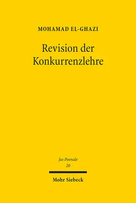 El-Ghazi | Revision der Konkurrenzlehre | E-Book | sack.de