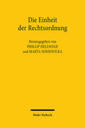Hellwege / Soniewicka |  Die Einheit der Rechtsordnung | eBook | Sack Fachmedien