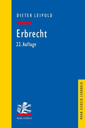 Leipold | Erbrecht | Buch | 978-3-16-159155-6 | www.sack.de