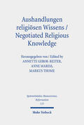 Gerok-Reiter / Mariss / Thome |  Aushandlungen religiösen Wissens - Negotiated Religious Knowledge | eBook | Sack Fachmedien