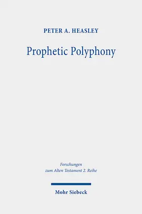 Heasley |  Prophetic Polyphony | eBook | Sack Fachmedien