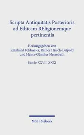 Feldmeier / Hirsch-Luipold / Nesselrath |  SAPERE-Paket, Bände XXVII-XXXI | Buch |  Sack Fachmedien