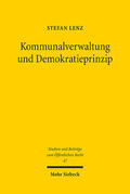 Lenz |  Kommunalverwaltung und Demokratieprinzip | eBook | Sack Fachmedien