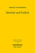 Steenbreker |  Identität und Freiheit | eBook | Sack Fachmedien