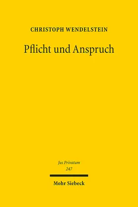Wendelstein | Pflicht und Anspruch | Buch | 978-3-16-159498-4 | sack.de