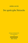 Gluth |  Der apokryphe Nietzsche | eBook | Sack Fachmedien