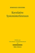 Schäfers |  Korrelative Systeminterferenzen | Buch |  Sack Fachmedien