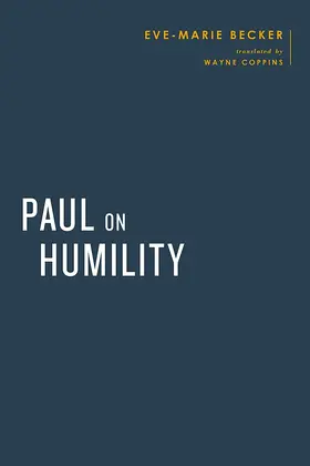 Becker |  Paul on Humility | Buch |  Sack Fachmedien