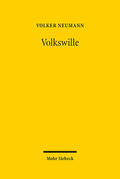 Neumann |  Volkswille | eBook | Sack Fachmedien