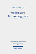 Nicklas |  Studien zum Petrusevangelium | eBook | Sack Fachmedien